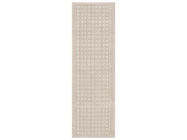 Nourison Nordic Geometric Runner Area Rug NRNRC03BEIGERUN