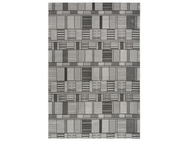 Nourison Nordic Geometric Area Rug NRNRC04BLKGY