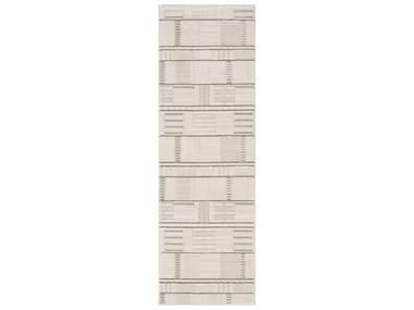 Nourison Nordic Geometric Runner Area Rug NRNRC04IVGRYRUN