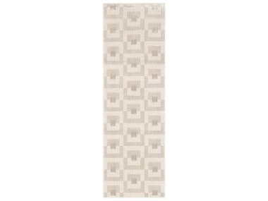 Nourison Nordic Geometric Runner Area Rug NRNRC05IVBGERUN