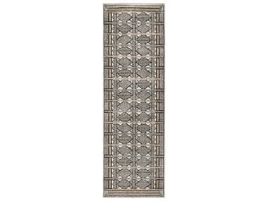 Nourison Nordic Geometric Runner Area Rug NRNRC06IVMTCRUN