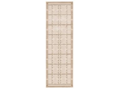 Nourison Nordic Geometric Runner Area Rug NRNRC06TAUPERUN