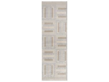 Nourison Nordic Geometric Runner Area Rug NRNRC11GYMTCRUN