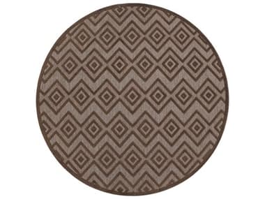 Nourison Versatile Geometric Area Rug NRNRV01BROWNROU