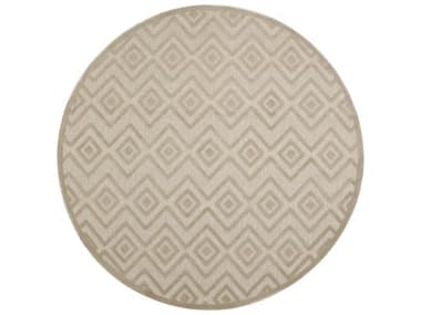 Nourison Versatile Geometric Area Rug NRNRV01CREAMROU