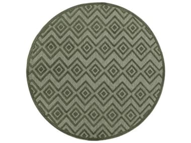 Nourison Versatile Geometric Area Rug NRNRV01GREENROU