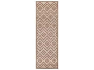 Nourison Versatile Geometric Runner Area Rug NRNRV01NATBGRUN