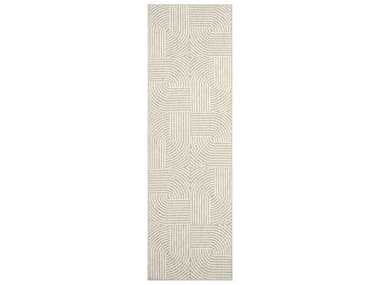 Nourison Natural Texture Abstract Runner Area Rug NRNTX02BGEIVRUN