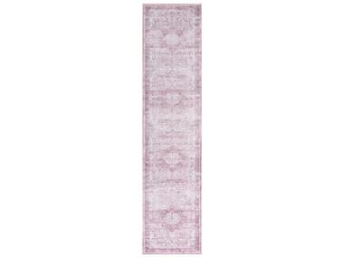 Nourison Washables Bordered Runner Area Rug NRNWB15PINKRUN