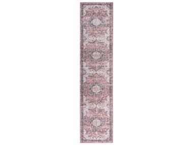 Nourison Washables Bordered Runner Area Rug NRNWB15REDRUN