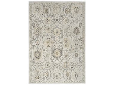 Nourison Oushak Home Rectangular Area Rug NROUS01GREYREC