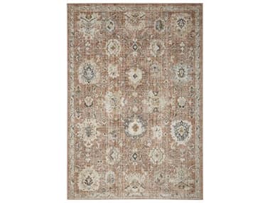 Nourison Oushak Home Rectangular Area Rug NROUS01RUSTREC