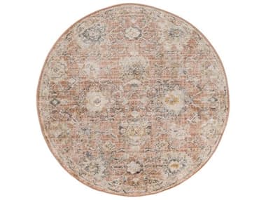 Nourison Oushak Home Bordered Area Rug NROUS01RUSTROU