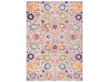 Nourison Passion Floral Area Rug NRPSN01SILVR