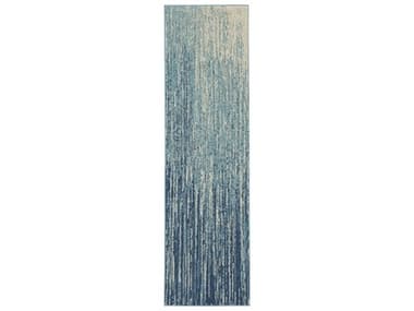 Nourison Passion Abstract Runner Area Rug NRPSN09NVLTBRUN