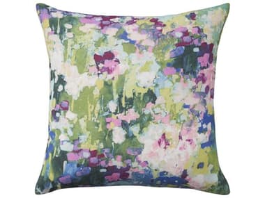 Nourison Multicolor 18" x 18" Garden Gesture Pillow NRQY101MULTI