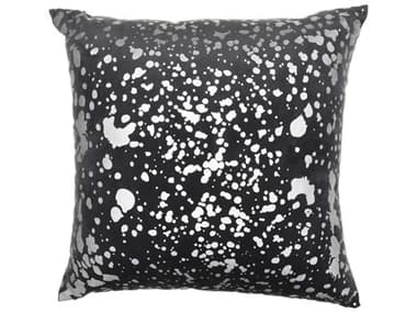 Nourison Luminescence Charcoal 18'' x 18'' Pillow NRQY168CHARC