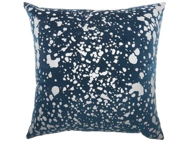 Nourison Luminescence Teal 18'' x 18'' Pillow NRQY168TEAL