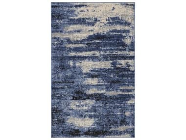 Nourison River Flow Abstract Area Rug NRRFV01BLGRY