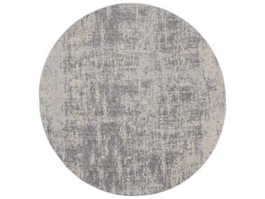 Nourison Rustic Textures Abstract Area Rug NRRUS01IVSILROU