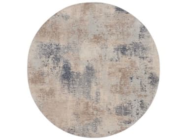 Nourison Rustic Textures Abstract Area Rug NRRUS02BGEGYROU
