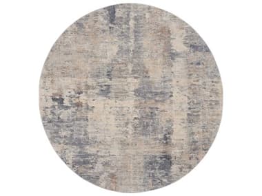 Nourison Rustic Textures Abstract Area Rug NRRUS05BGEGYROU