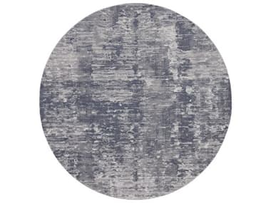 Nourison Rustic Textures Abstract Area Rug NRRUS05GREYROU