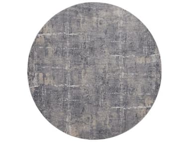 Nourison Rustic Textures Abstract Area Rug NRRUS06GRYBGROU