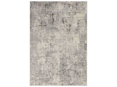 Nourison Rustic Textures Abstract Area Rug NRRUS07GRYBG