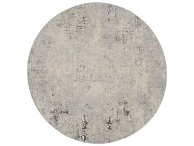 Nourison Rustic Textures Abstract Area Rug NRRUS07GRYBGROU