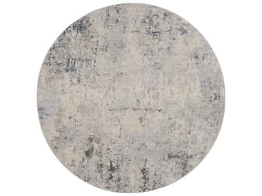 Nourison Rustic Textures Abstract Area Rug NRRUS07IVGRBROU