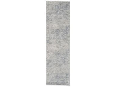 Nourison Rustic Textures Abstract Runner Area Rug NRRUS09IVLTBRUN