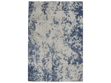 Nourison Rustic Textures Abstract Area Rug NRRUS16GRYBL