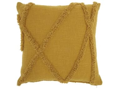 Nourison Life Styles Mustard Pillow NRSH018MUSTAPILLOW
