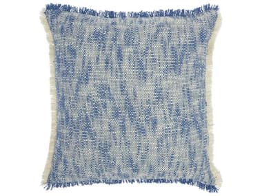 Nourison Life Styles Blue Pillow NRSH020BLUE