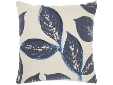 Nourison Life Styles Navy 20'' x 20'' Pillow NRSH031NAVY