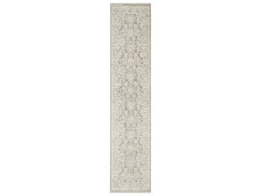 Nourison Shadows Bordered Runner Area Rug NRSHW03IVMOCRUN