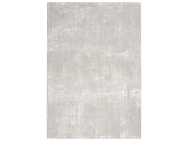 Nourison Silky Textures Abstract Area Rug NRSLY01IVGRY