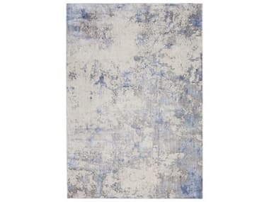 Nourison Silky Textures Abstract Area Rug NRSLY04BLIGY