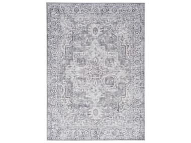 Nourison Machine Washable Series-1 Rectangular Area Rug NRSR101IVGRY