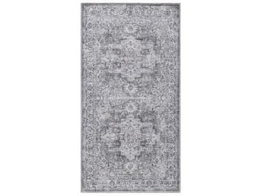 Nourison Machine Washable Series-1 Rectangular Area Rug NRSR101IVGRYREC