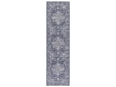 Nourison Machine Washable Series-1 Runner Area Rug NRSR101IVNAVRUN