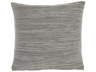 Nourison Life Styles Grey 18'' x 18'' Pillow NRSS917GREY