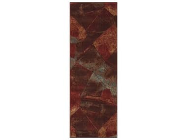 Nourison Somerset Abstract Runner Area Rug NRST77MTCRUN