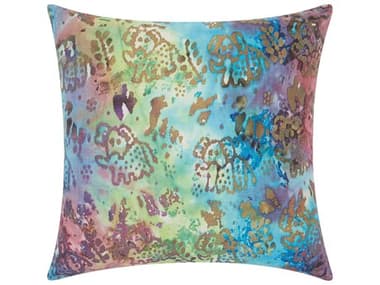 Nourison Outdoor Pillows Multicolor 20'' x 20'' Pillow NRTI776MULTI