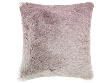 Nourison Shag Lavender 20'' x 20'' Pillow NRTR011LVNDR
