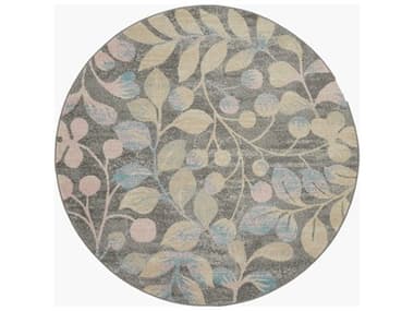 Nourison Tranquil Floral Area Rug NRTRA03GRYBGROU