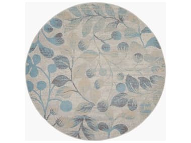 Nourison Tranquil Floral Area Rug NRTRA03IVTURROU