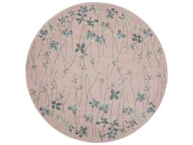 Nourison Tranquil Floral Area Rug NRTRA04PINKROU