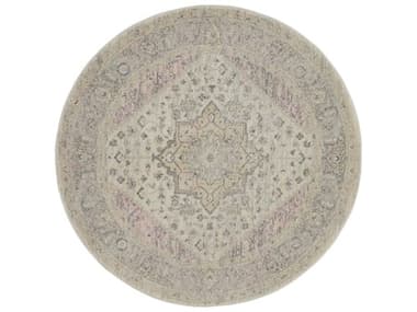 Nourison Tranquil Bordered Area Rug NRTRA06IVPNKROU